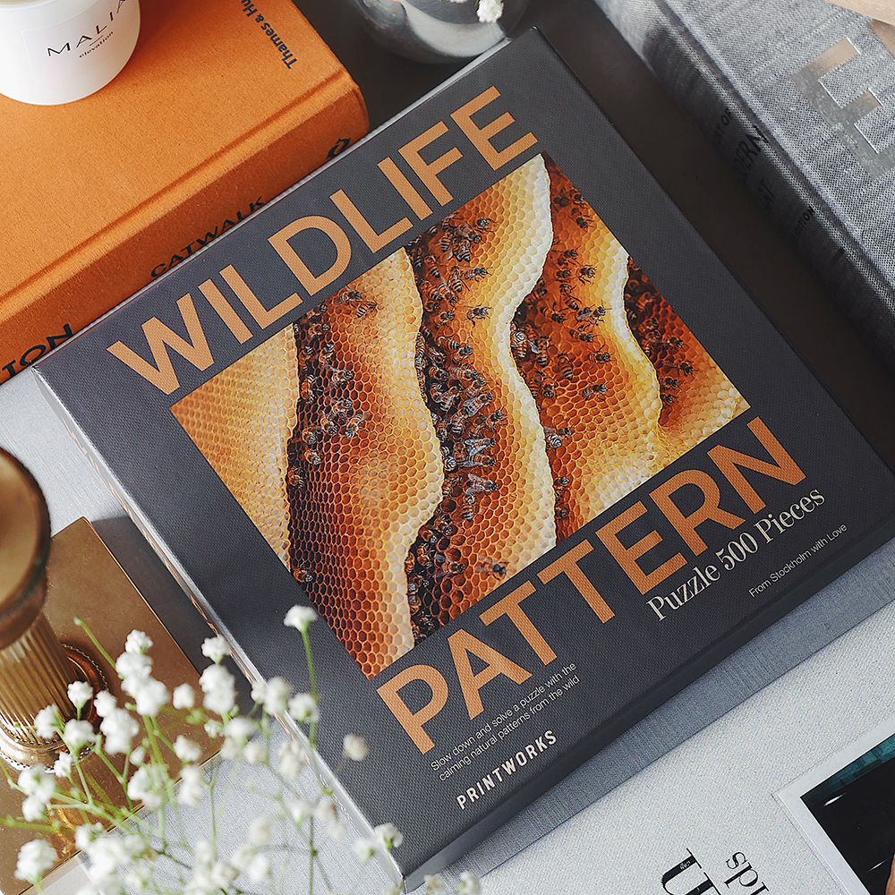 Pussel Wildlife Pattern, Bi