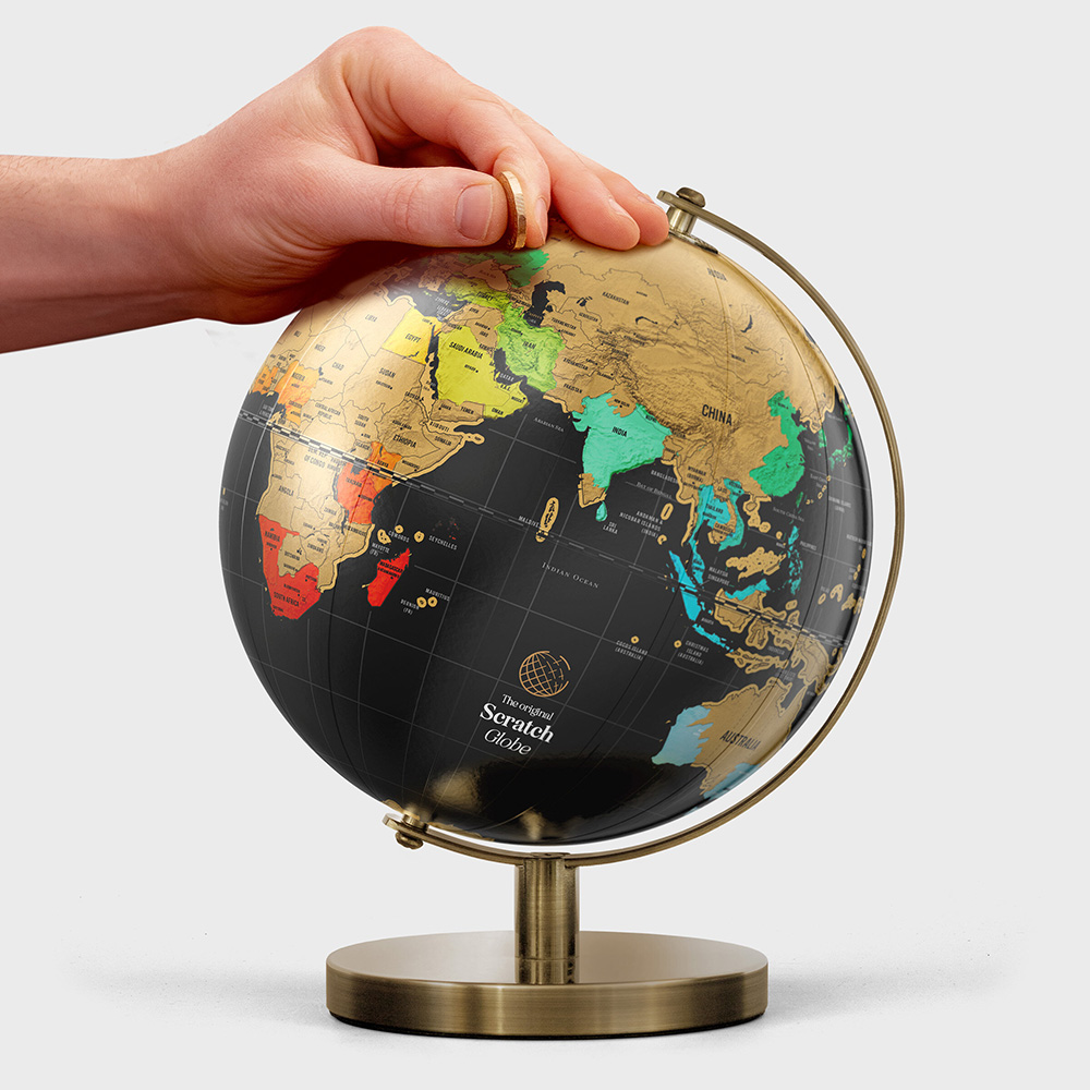 Scratch Globe Large