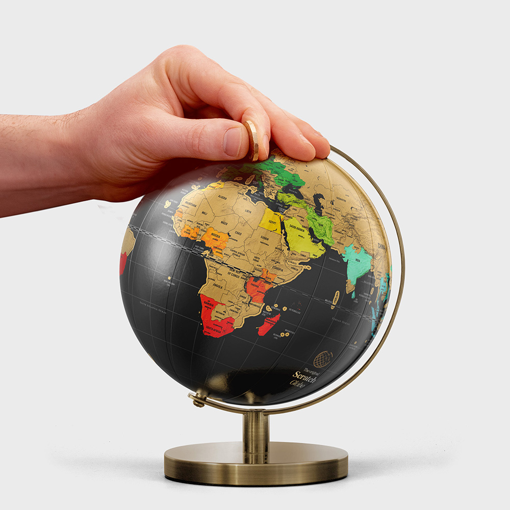 Scratch Globe Small