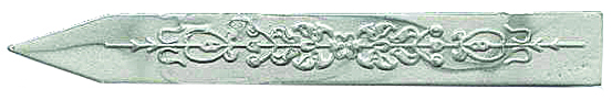 *UTGÅTT Lackstång Silver