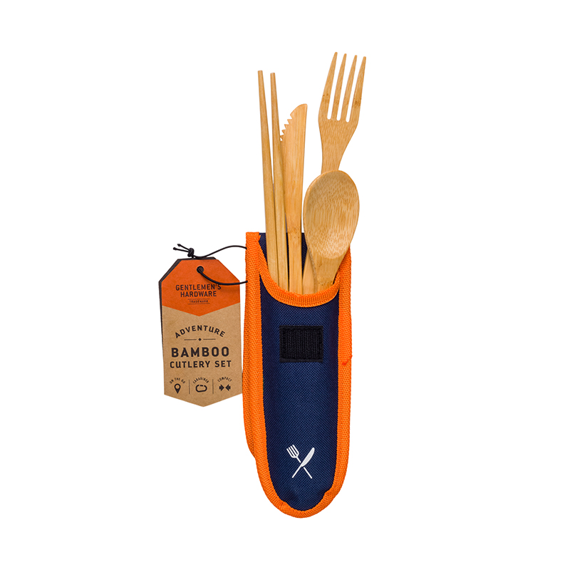 Travel Bamboo Cutlery Set