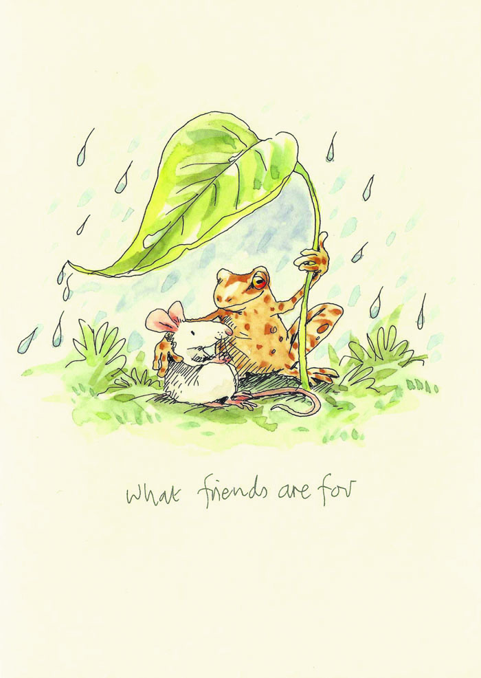 Greeting Card What friends are