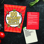 100 Recipe Cards Takeaway Favorites