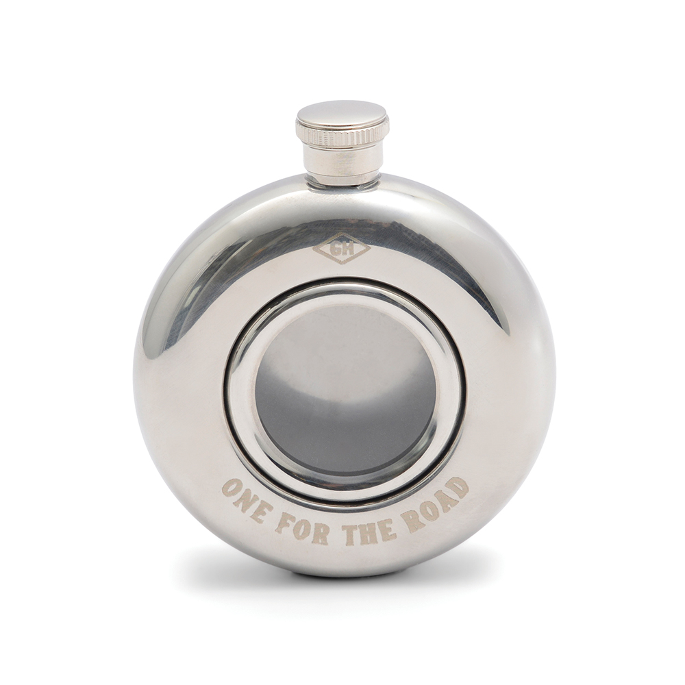 Round Hip Flask